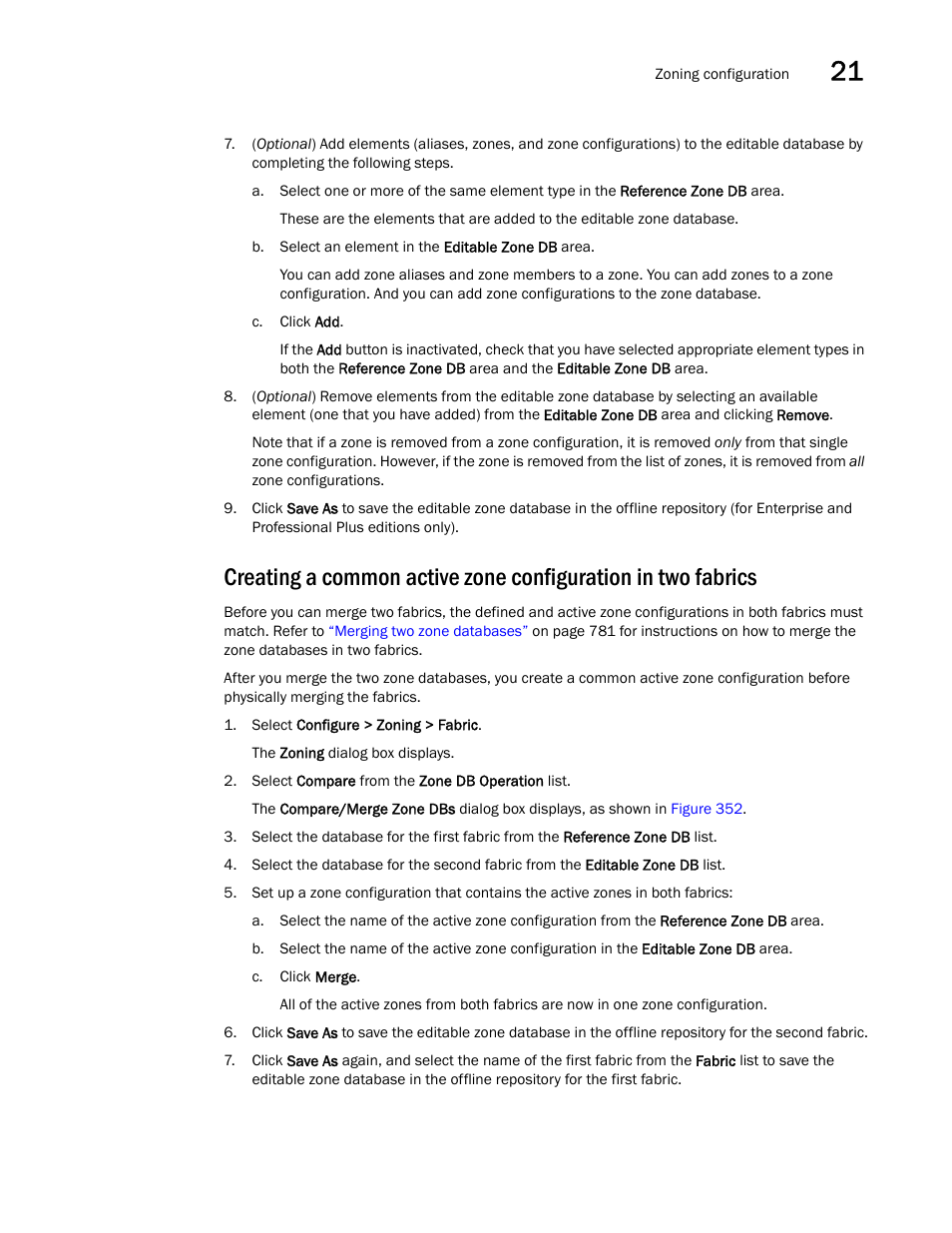 Brocade Network Advisor SAN User Manual v12.1.0 User Manual | Page 831 / 1690