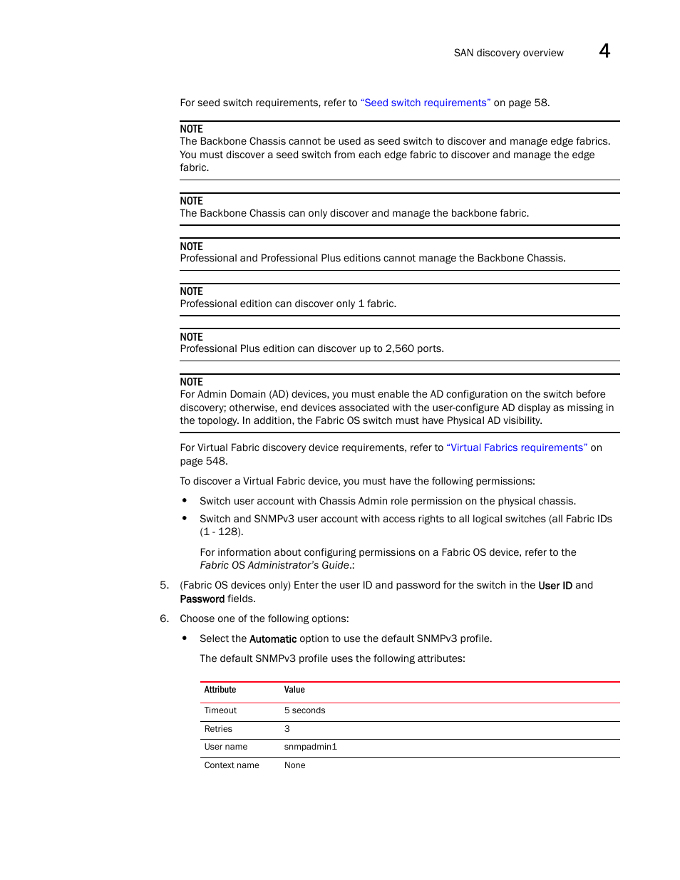 Brocade Network Advisor SAN User Manual v12.1.0 User Manual | Page 93 / 1690