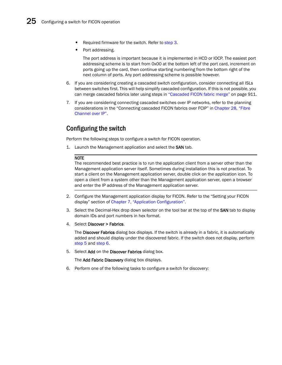 Configuring the switch | Brocade Network Advisor SAN User Manual v12.1.0 User Manual | Page 944 / 1690