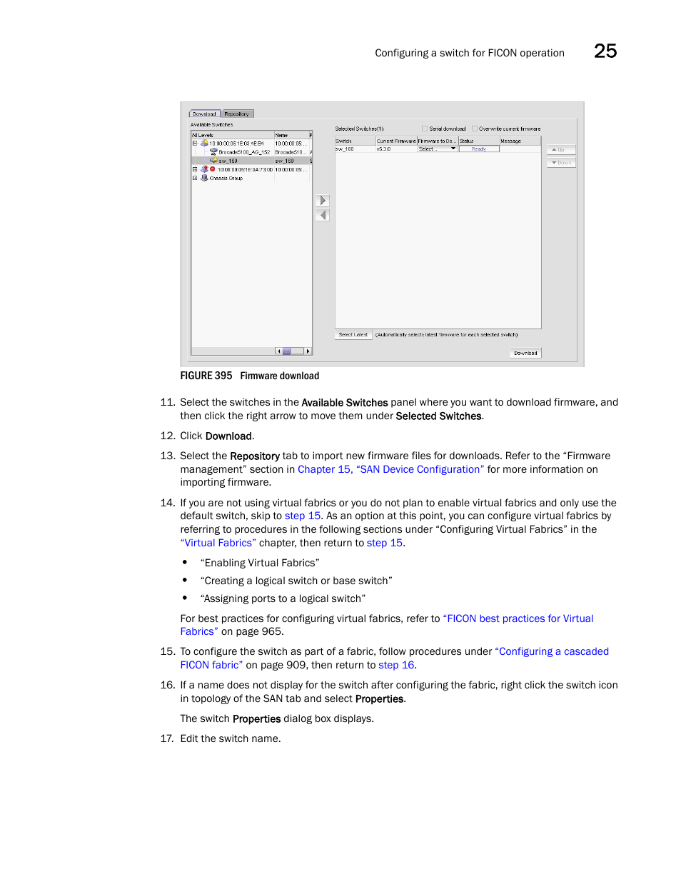 Figure 395 | Brocade Network Advisor SAN User Manual v12.1.0 User Manual | Page 947 / 1690