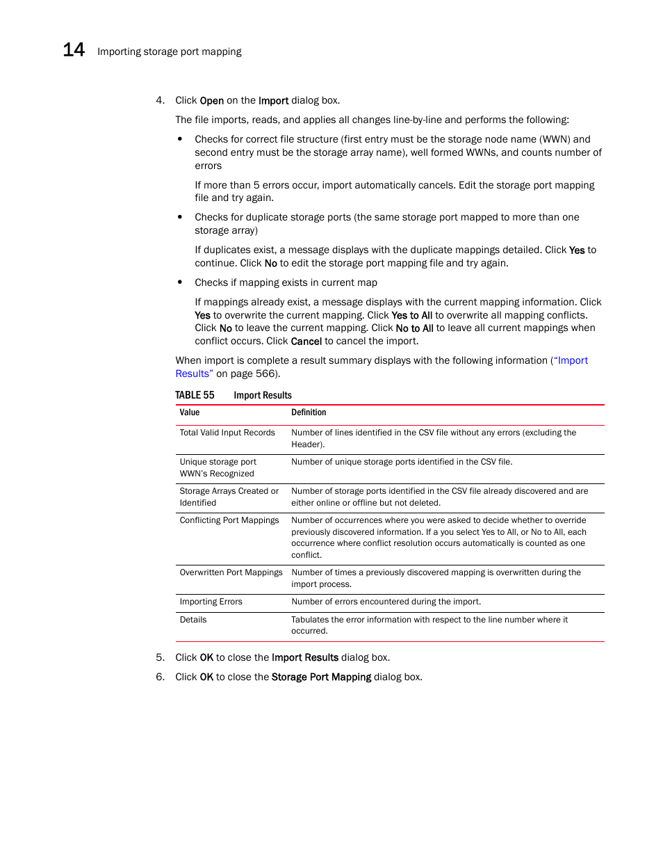 Brocade Network Advisor SAN User Manual v12.3.0 User Manual | Page 618 / 1940