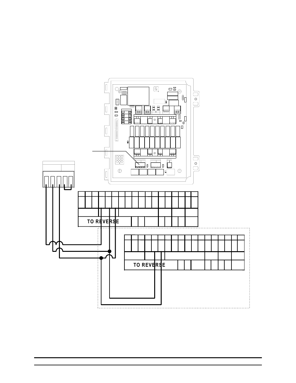 Insert a, Insert a stage master, 6 ridder controller to a farm hand stage master | Ridder control, Control motor ridder rw245 | Hired-Hand RollSeal Rollup Curtains: Ridder Motor Control User Manual | Page 8 / 9