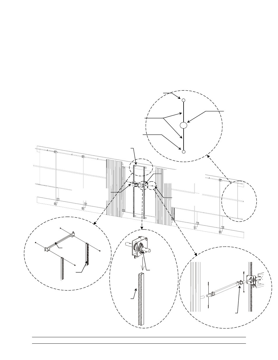 Fig. 18, Detail d, Detail a detail b | Detail c | Hired-Hand RollSeal Rollup Curtains: ROLLUP CURTAIN SYSTEM Rev 11-05 User Manual | Page 26 / 38