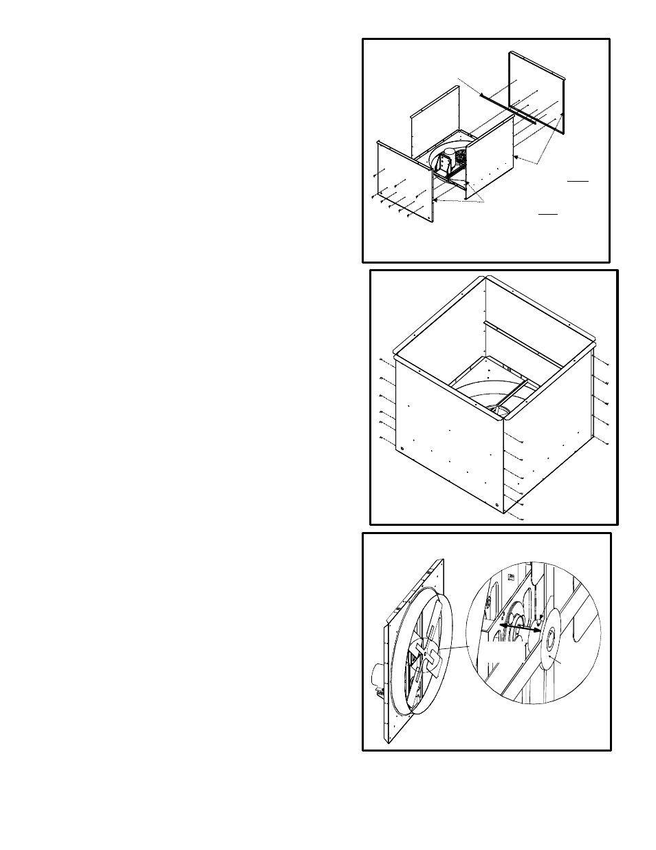 Installing the prop, Installing the screen | Hired-Hand Light Traps: Light Trap Fan Unassembled User Manual | Page 3 / 4