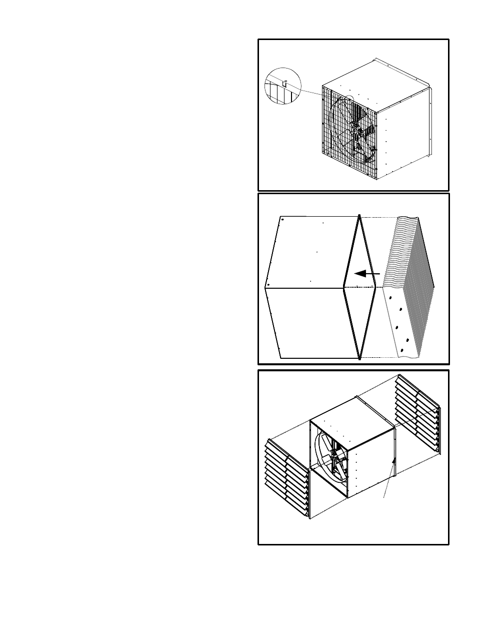 Top side, Light trap extrusions assembly and installation, Fan installation | Other products | Hired-Hand Light Traps: Light Trap Fan Unassembled User Manual | Page 4 / 4