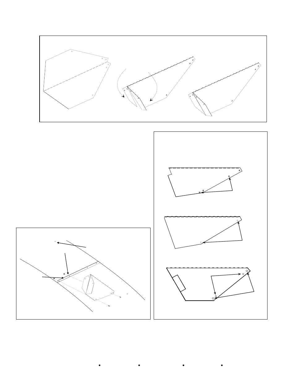 Figure 4: install bracket to cone | Hired-Hand Mega Flow SlantWall Fans: METAL CONE Installation Rev 9-05 User Manual | Page 2 / 4