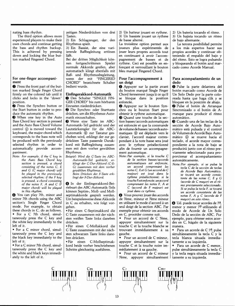 Yamaha PS-30 User Manual | Page 15 / 24