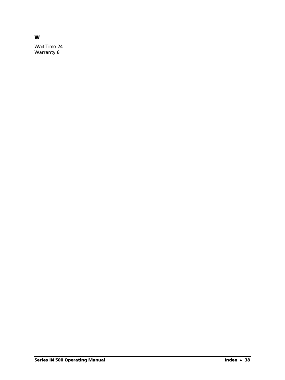 LumaSense Technologies IN 520 User Manual | Page 38 / 38