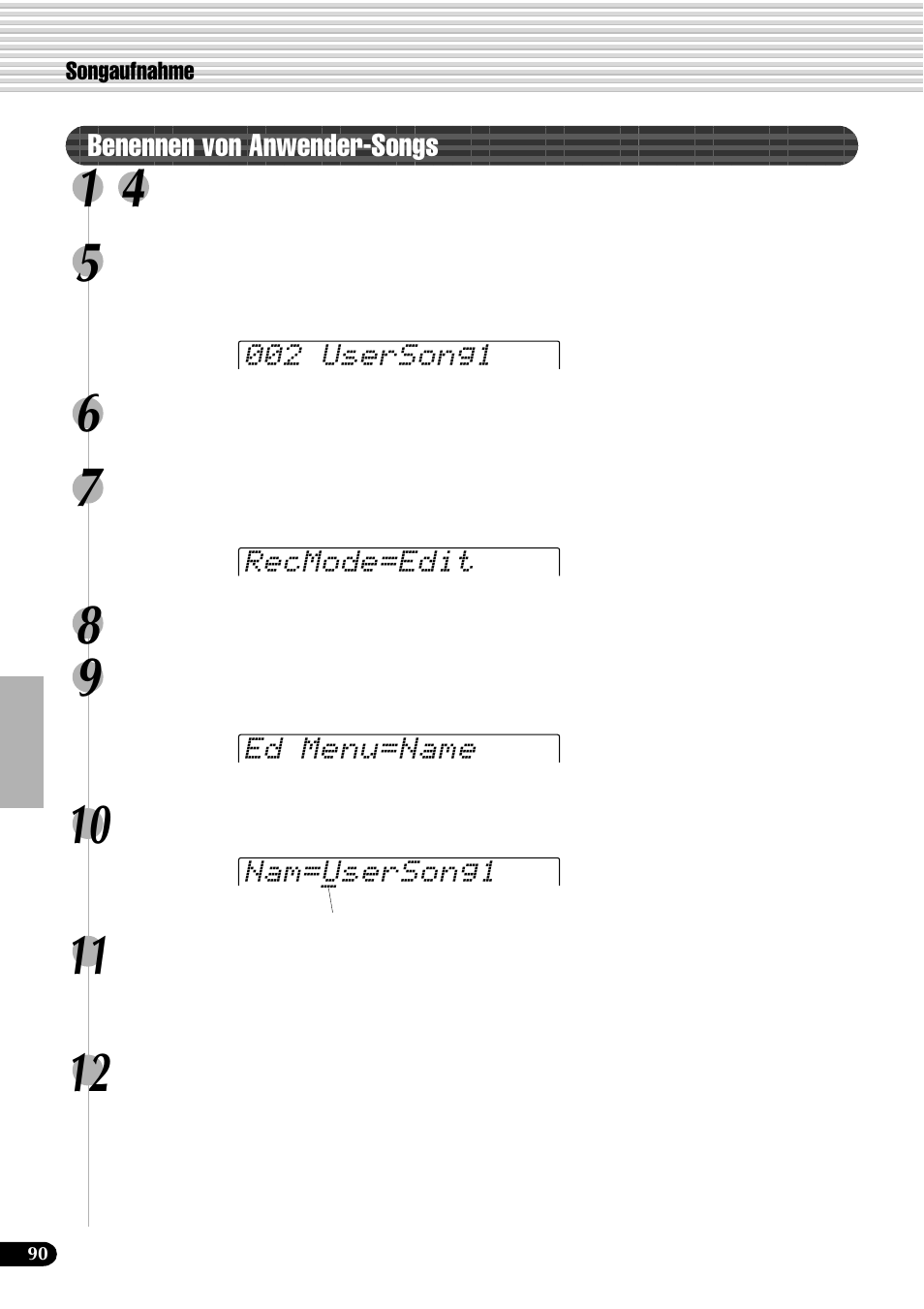 Yamaha PSR-540 User Manual | Page 91 / 161