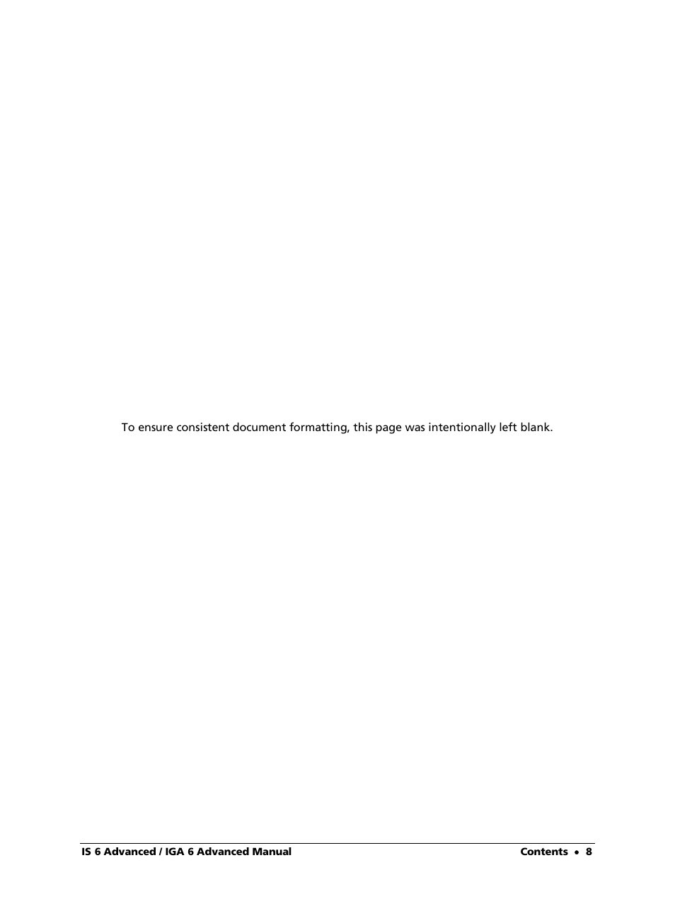 LumaSense Technologies IS 6 Advanced User Manual | Page 8 / 44