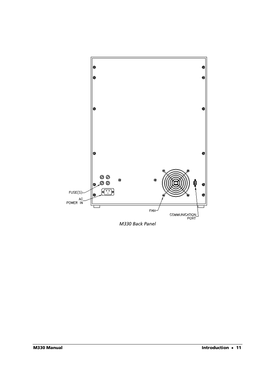 LumaSense Technologies M330 User Manual | Page 11 / 45