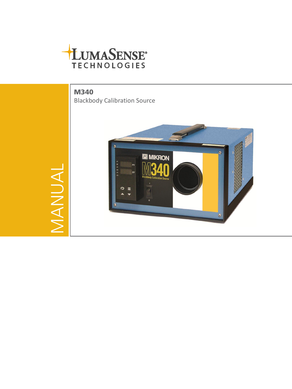 LumaSense Technologies M340 User Manual | 30 pages