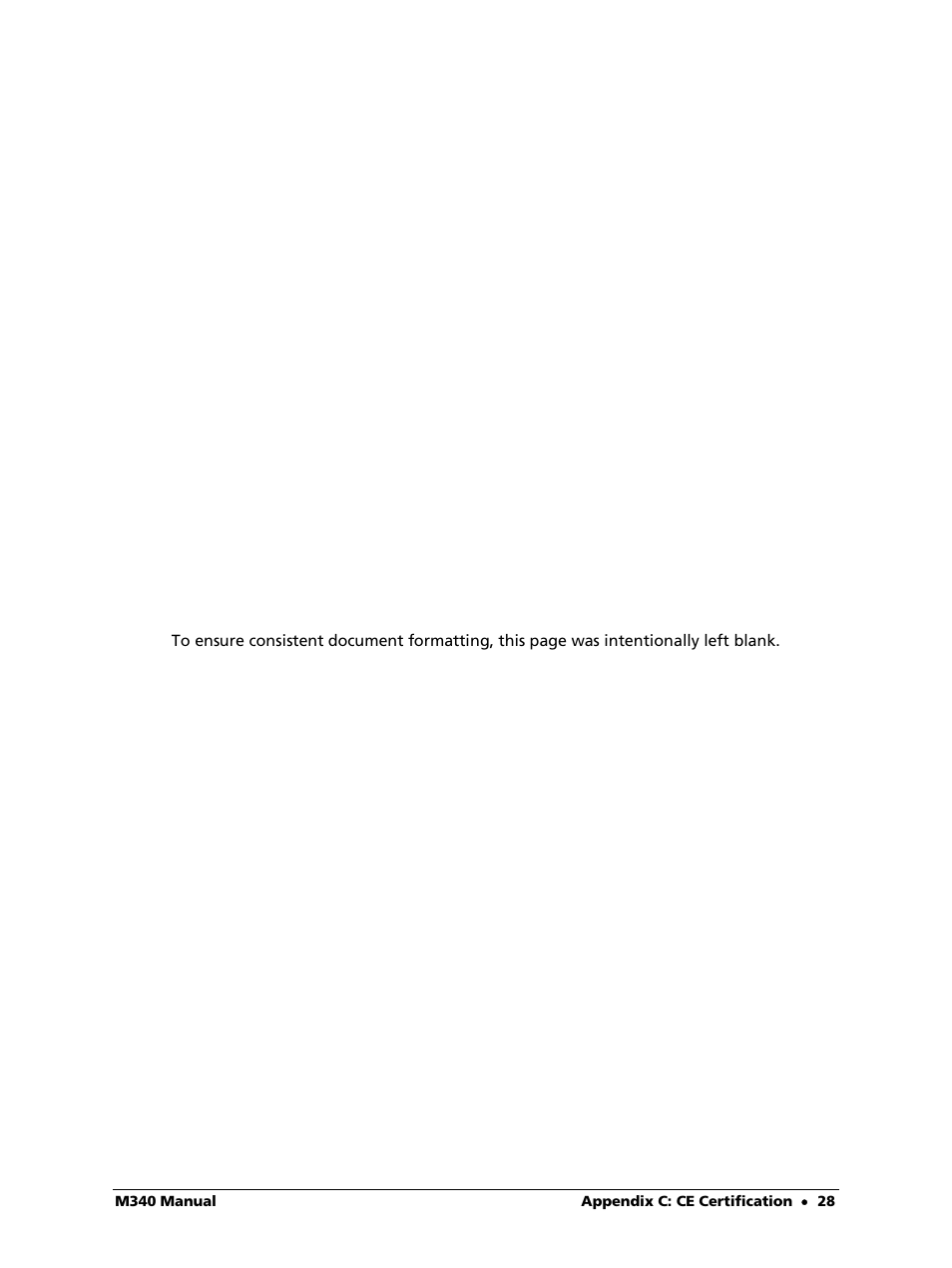 LumaSense Technologies M340 User Manual | Page 28 / 30