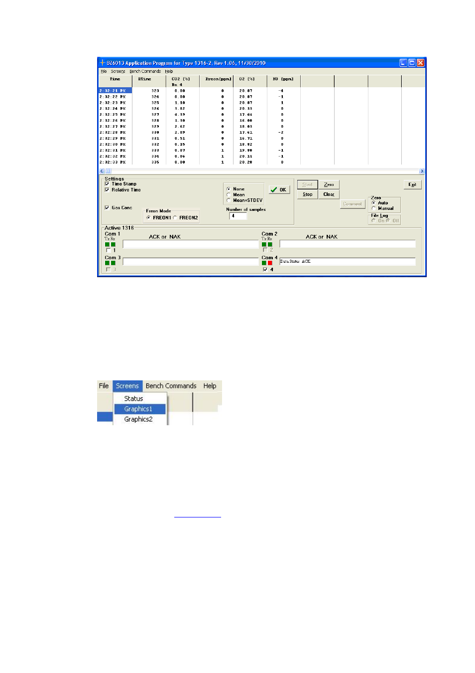 3 gas curves | LumaSense Technologies INNOVA 1316A-2 User Manual | Page 42 / 97