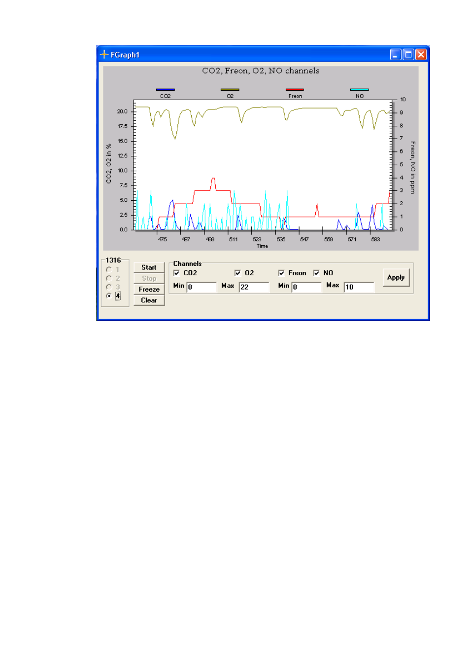 LumaSense Technologies INNOVA 1316A-2 User Manual | Page 43 / 97