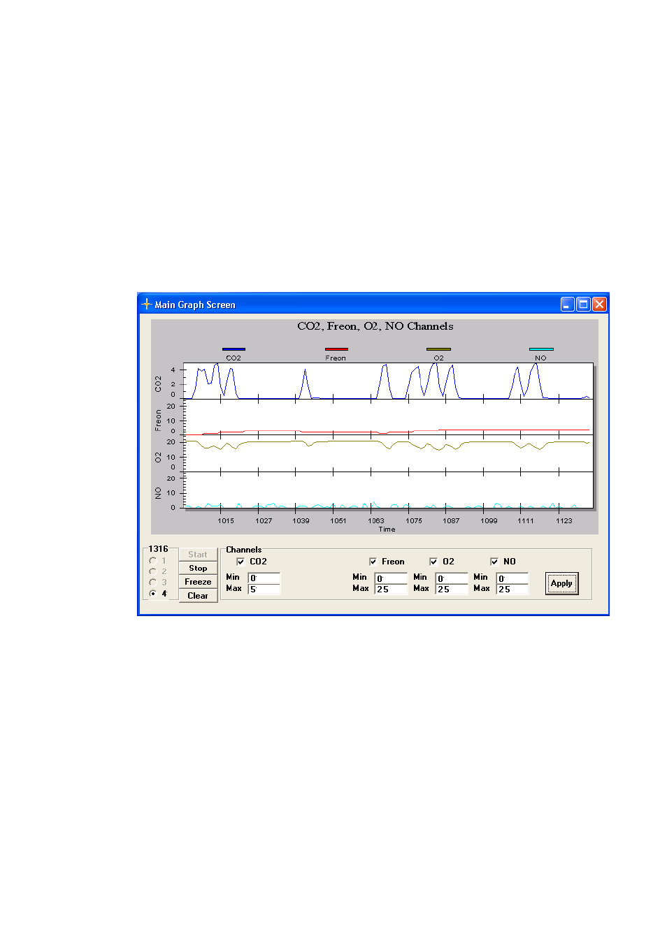 LumaSense Technologies INNOVA 1316A-2 User Manual | Page 44 / 97