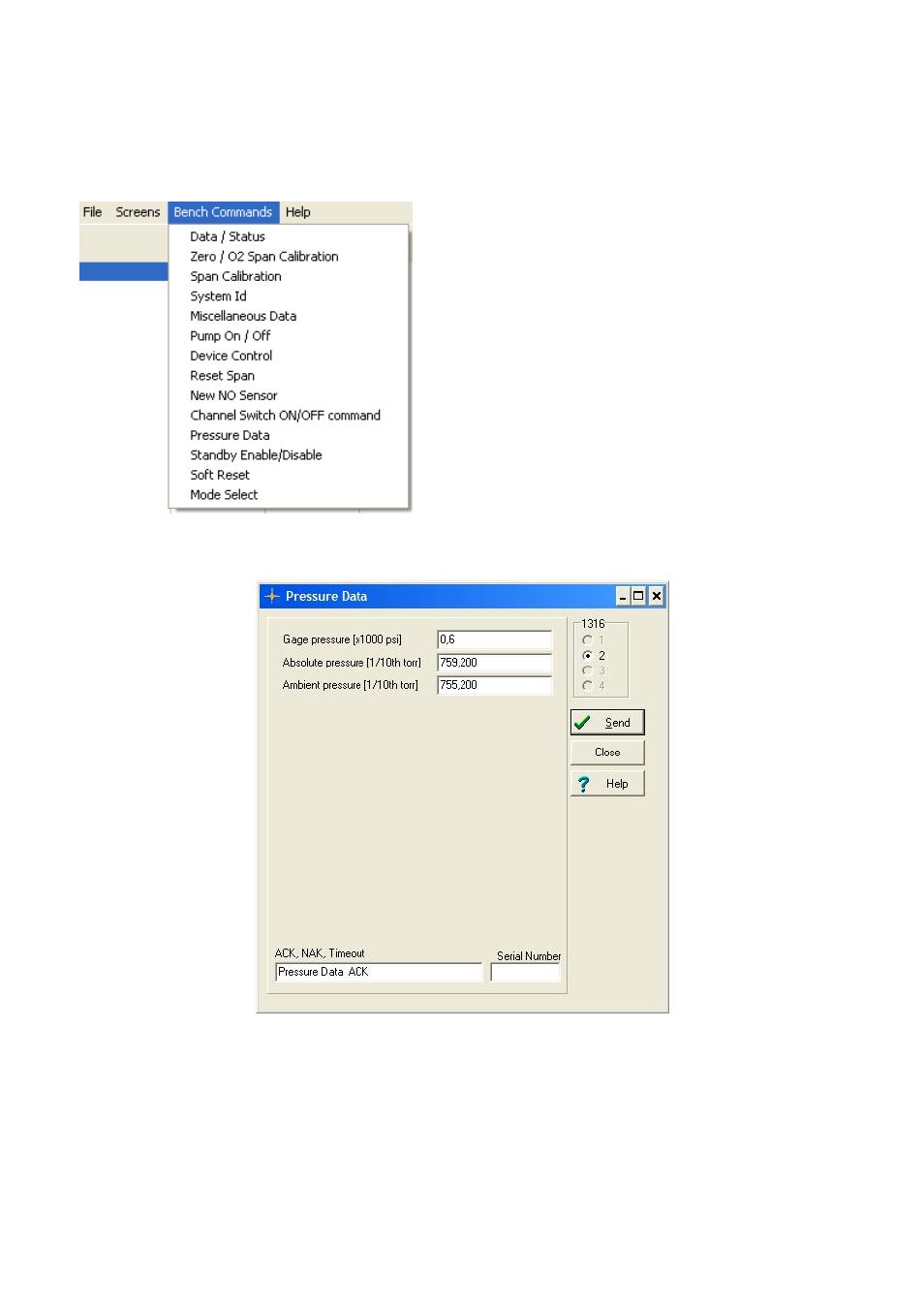 7 pressure data | LumaSense Technologies INNOVA 1316A-2 User Manual | Page 95 / 97