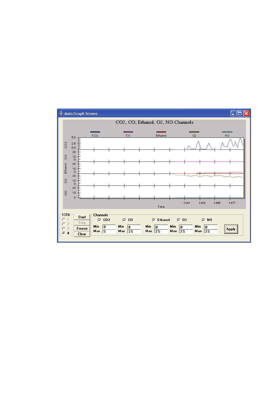 LumaSense Technologies INNOVA 1316A-3 User Manual | Page 44 / 96