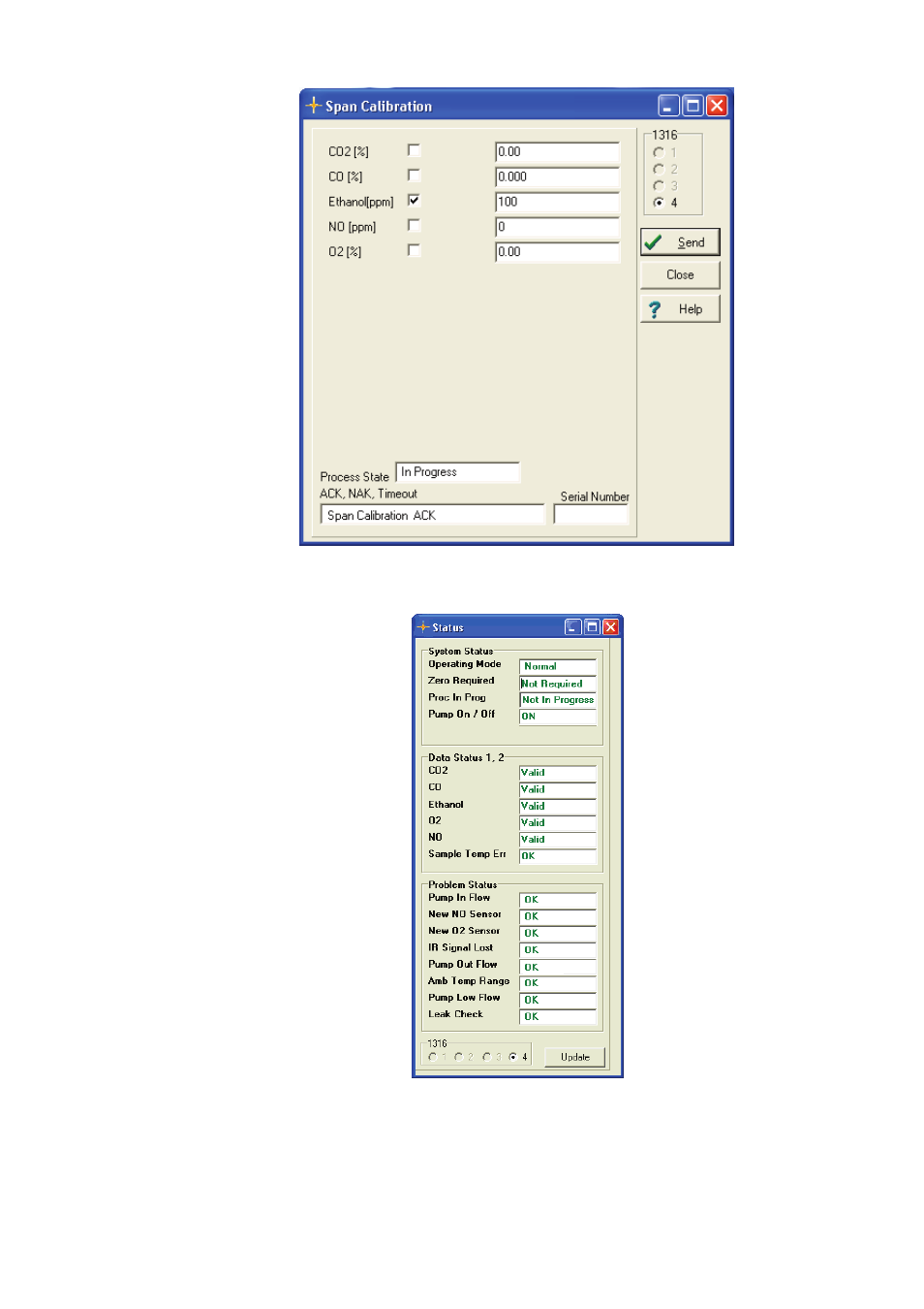 Figure 4.30, Figure 4.31 | LumaSense Technologies INNOVA 1316A-3 User Manual | Page 80 / 96
