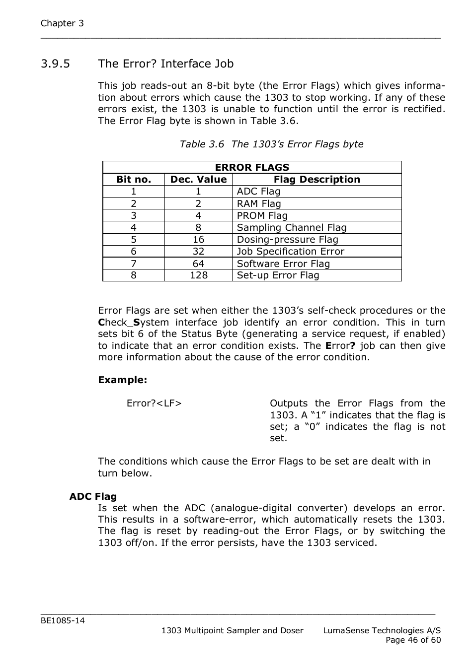 LumaSense Technologies INNOVA 1303 User Manual | Page 46 / 60