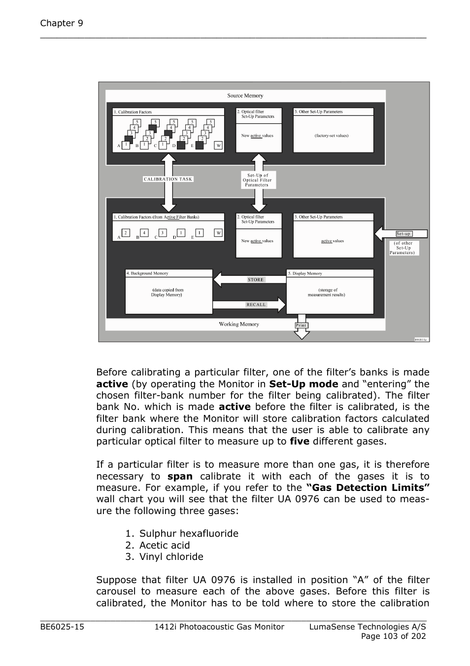 LumaSense Technologies INNOVA 1412i User Manual | Page 103 / 202