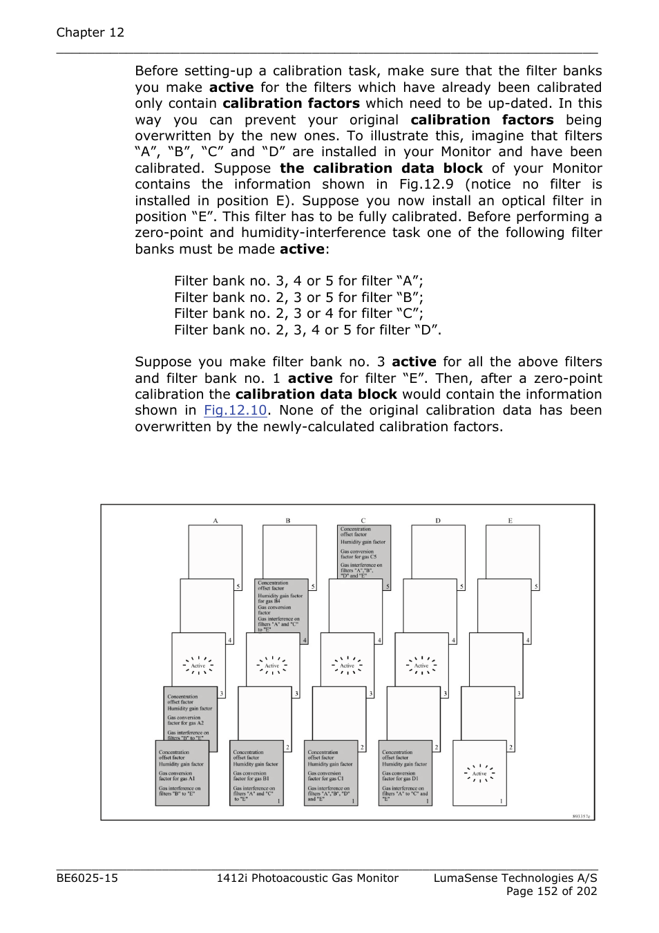 LumaSense Technologies INNOVA 1412i User Manual | Page 152 / 202