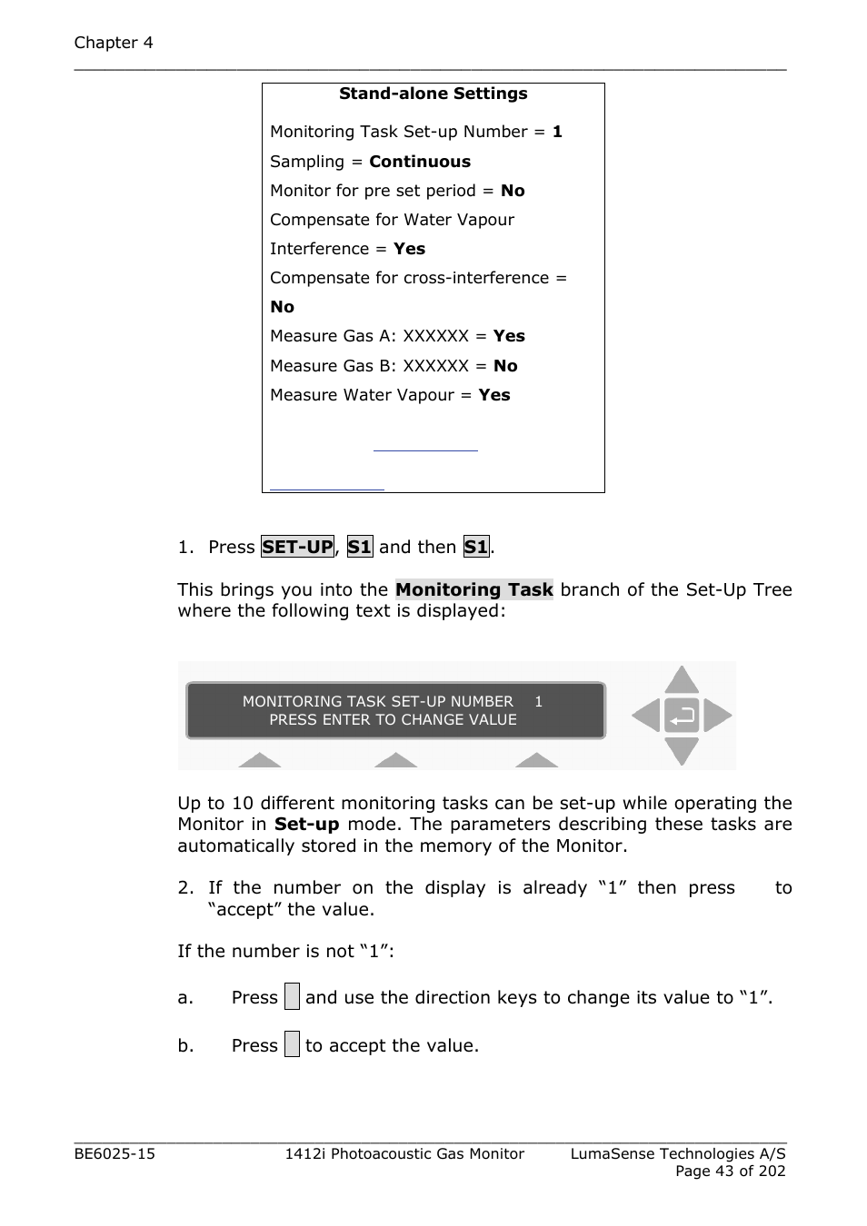 LumaSense Technologies INNOVA 1412i User Manual | Page 43 / 202