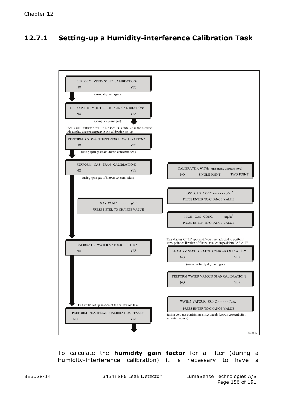 LumaSense Technologies 3434i SF6 Leak Detector User Manual | Page 156 / 191