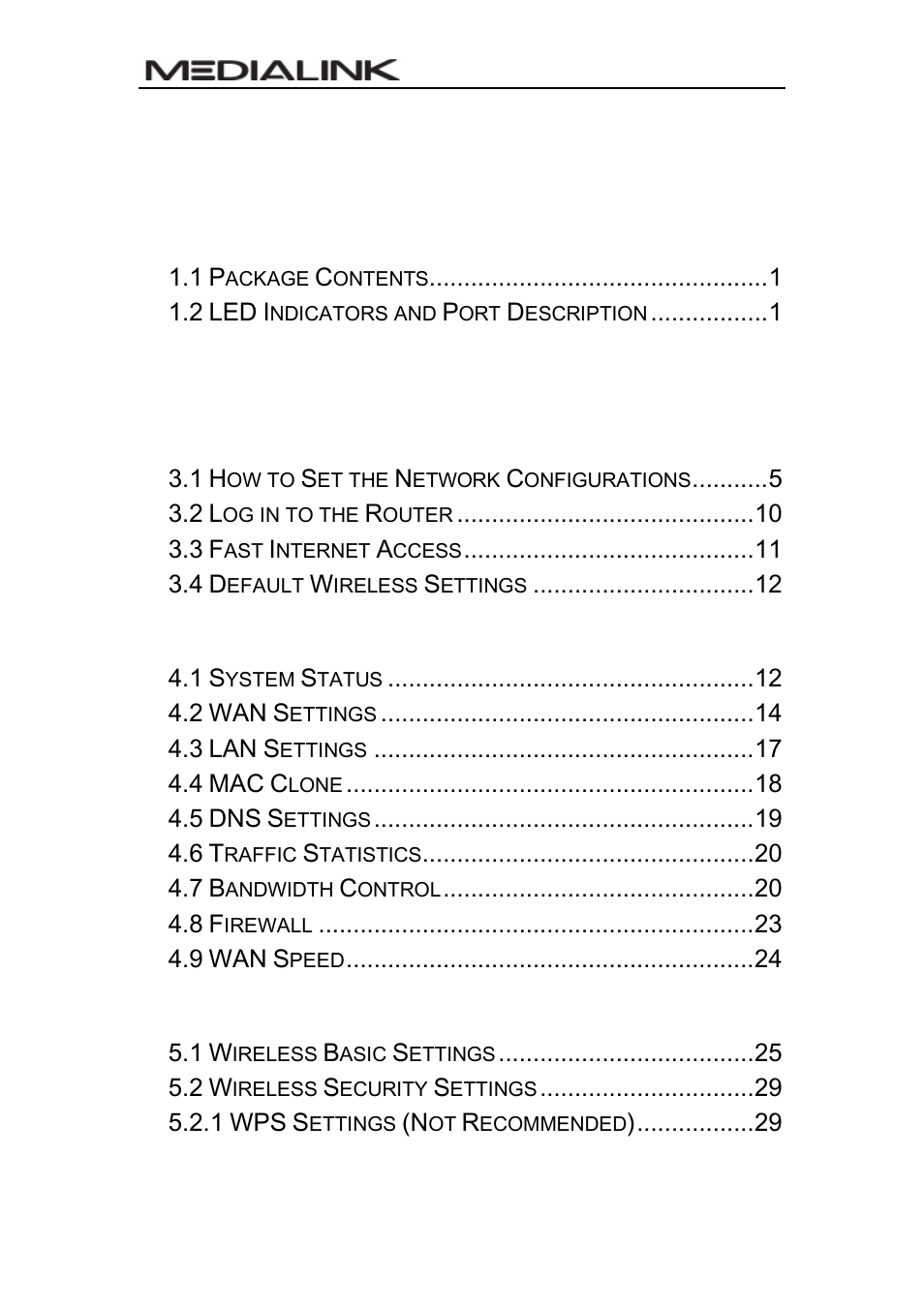 Mediabridge MWN-WAPR150Nv2 User Guide User Manual | Page 3 / 62