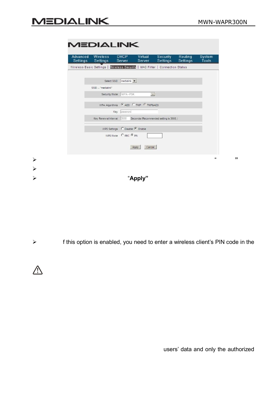 Wpa-psk, Wpa-p, Ersonal | Mediabridge MWN-WAPR300N User Guide User Manual | Page 41 / 70