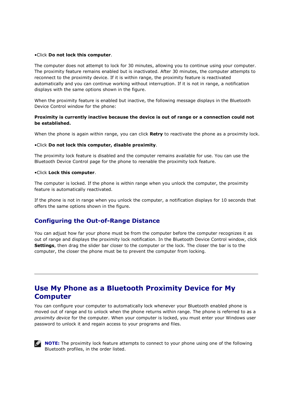 Configuring the out-of-range distance | Mediabridge MUA-BA3 Windows Vista / 7 User Manual | Page 41 / 61