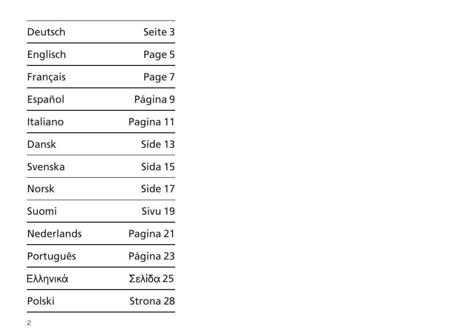 Seca 222 User Manual | Page 2 / 32