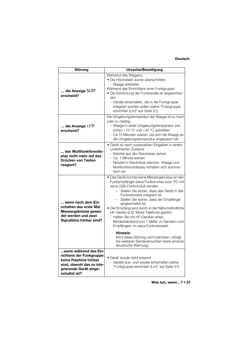 Seca 285 User Manual | Page 57 / 451