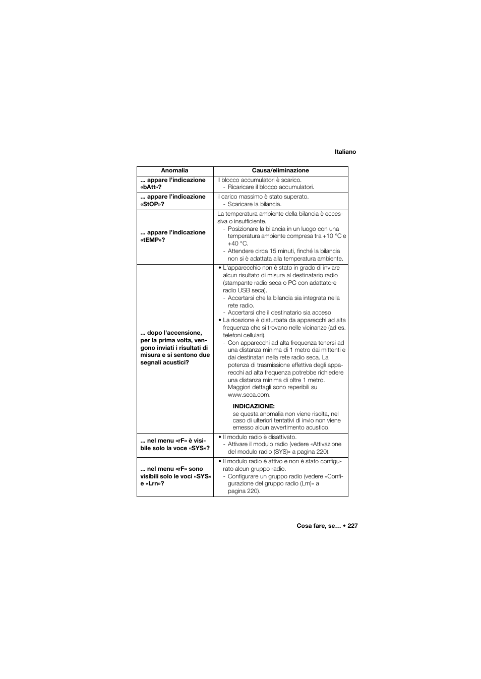 Seca 645 User Manual | Page 227 / 417