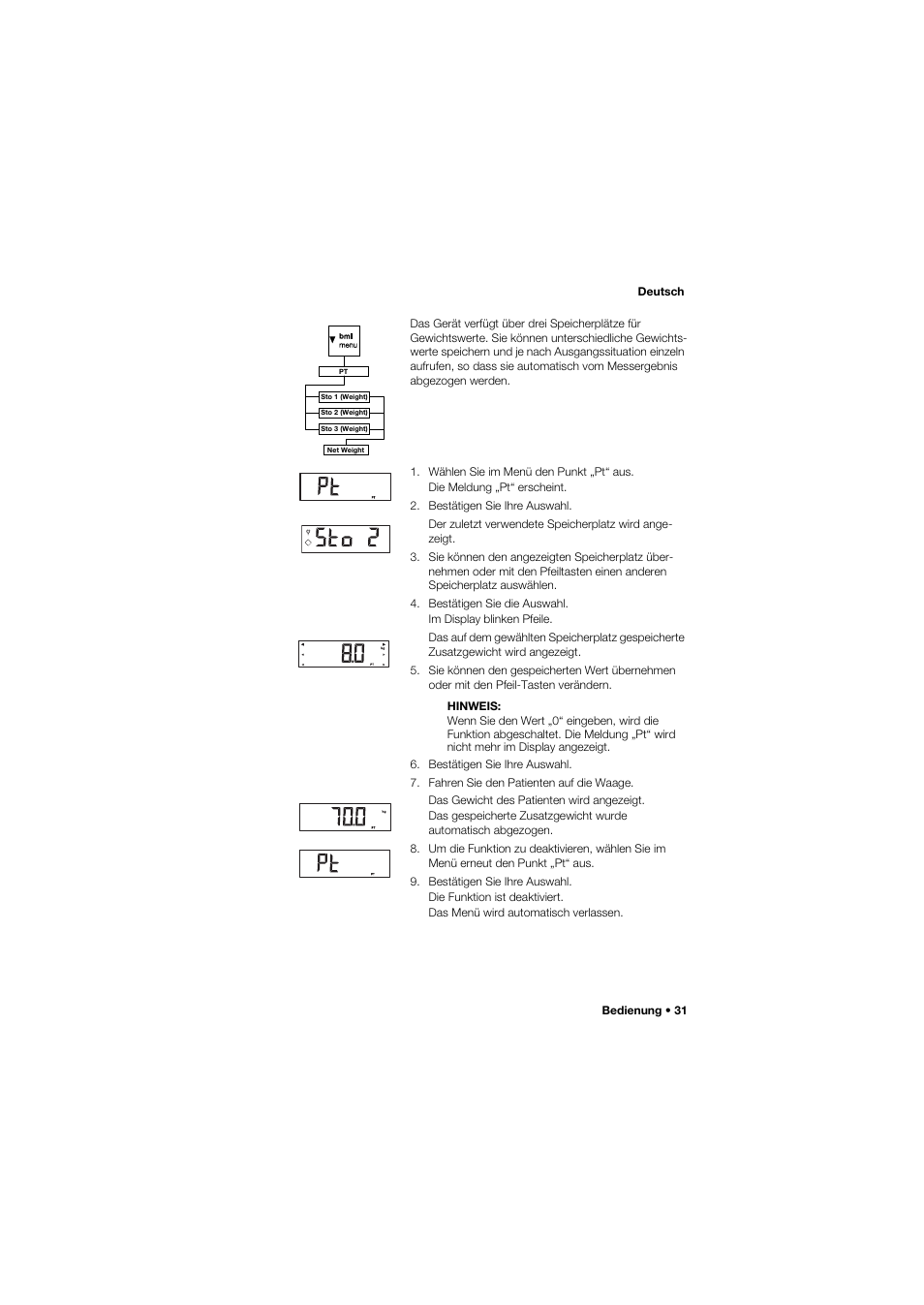 Seca 675 User Manual | Page 31 / 292