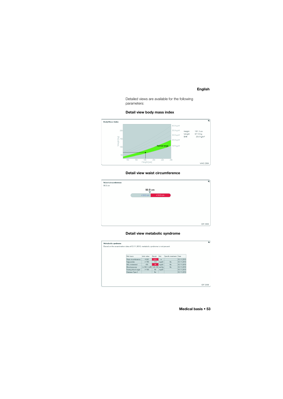 Seca Analitics 115 User Manual | Page 53 / 77