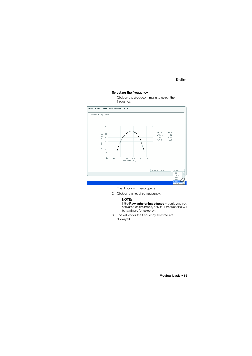 Seca Analitics 115 User Manual | Page 65 / 77