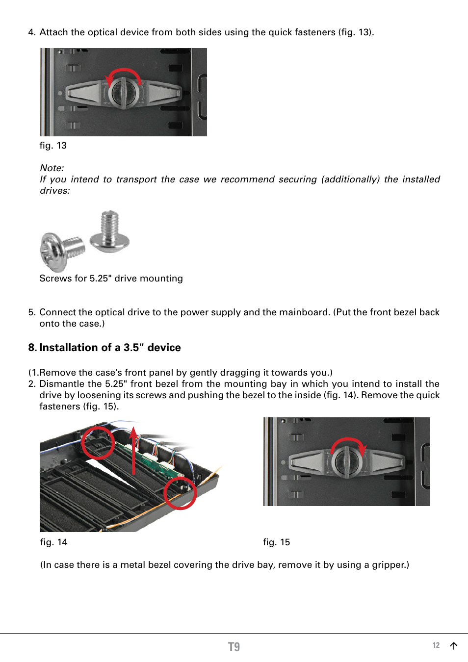 SHARKOON T9 Economy User Manual | Page 12 / 15
