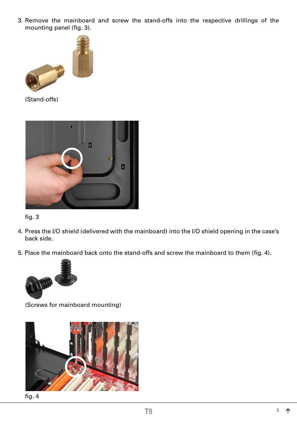 SHARKOON T9 Economy User Manual | Page 8 / 15