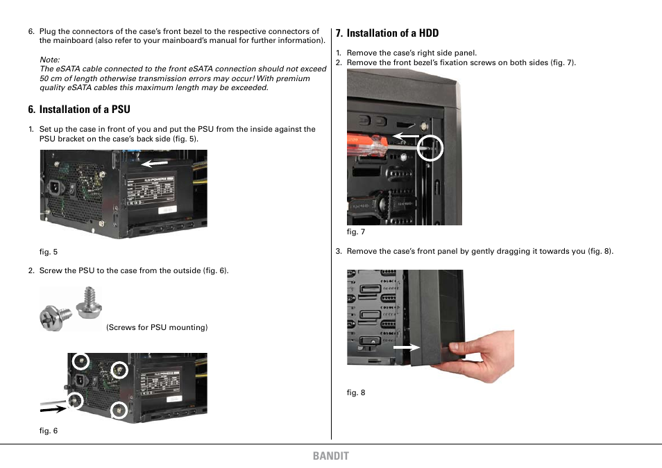 SHARKOON Bandit User Manual | Page 6 / 12