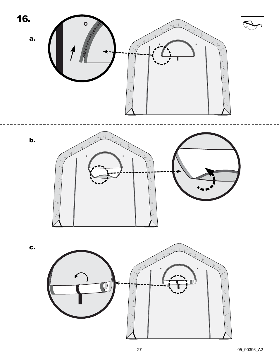 ShelterLogic 90396 Firewood Seasoning Shed 10 x 10 x 8 User Manual | Page 27 / 27