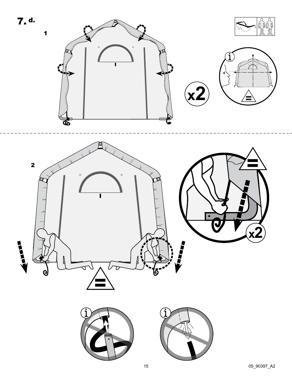 ShelterLogic 90397 Firewood Seasoning Shed 10 x 20 x 8 User Manual | Page 15 / 28