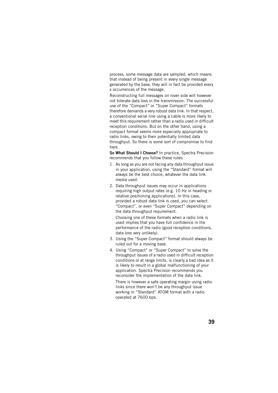 Spectra Precision ProFlex 800 Web Server User Manual | Page 43 / 64