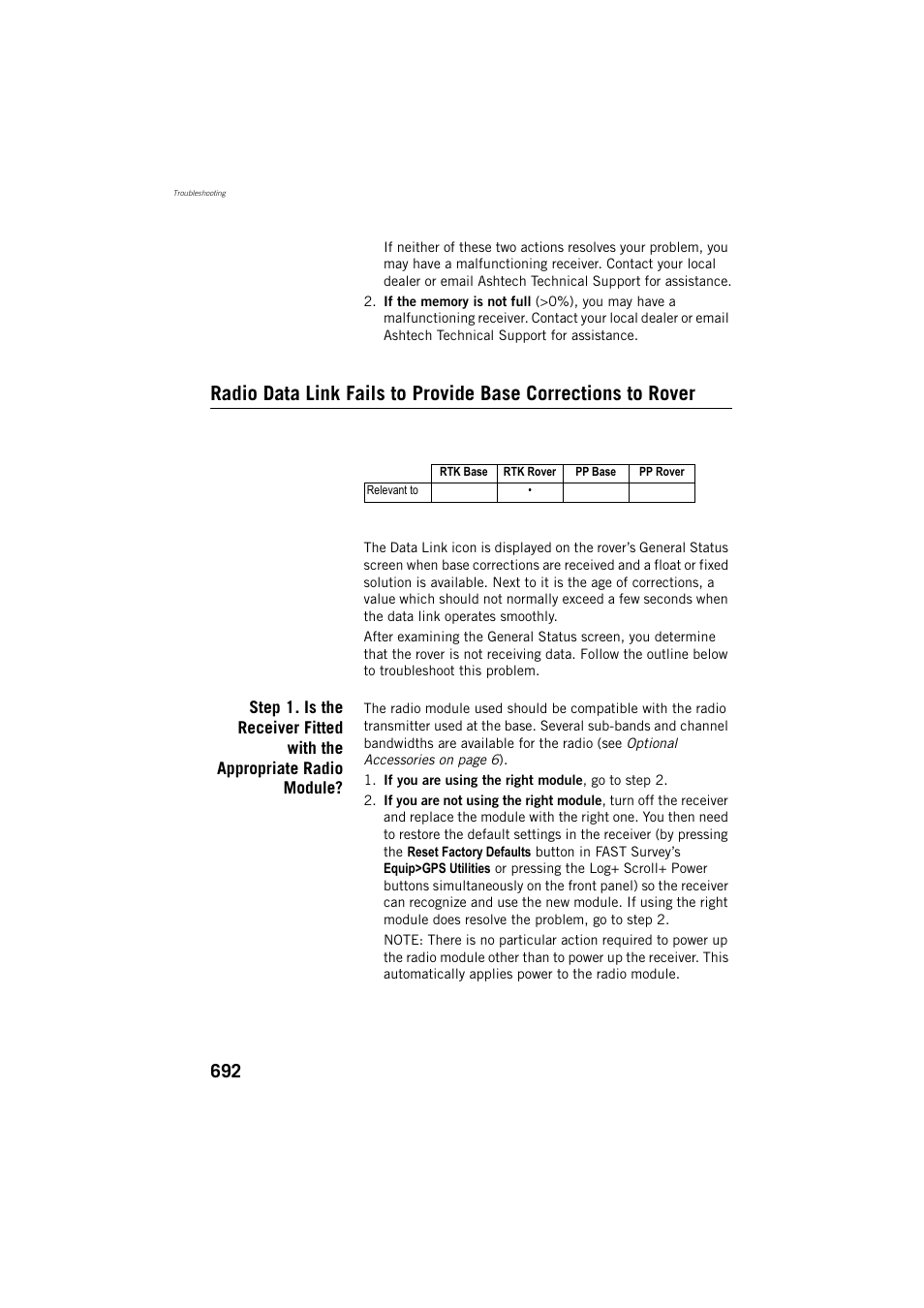 Spectra Precision ProFlex 800 Reference Manual User Manual | Page 706 / 748