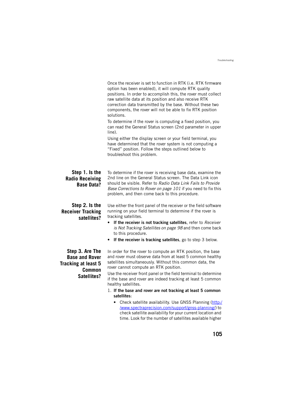 Spectra Precision ProMark 800 Reference Manual User Manual | Page 117 / 428