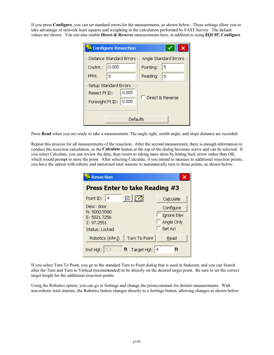 Spectra Precision FAST Survey Reference Manual User Manual | Page 182 / 398