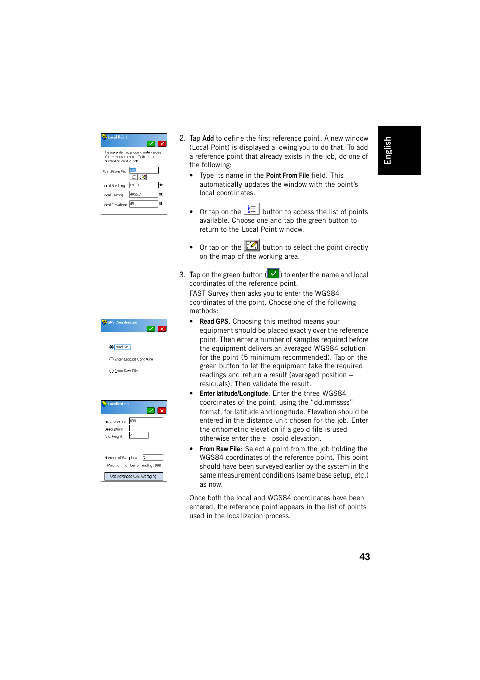 Spectra Precision FAST Survey User Manual | Page 51 / 68