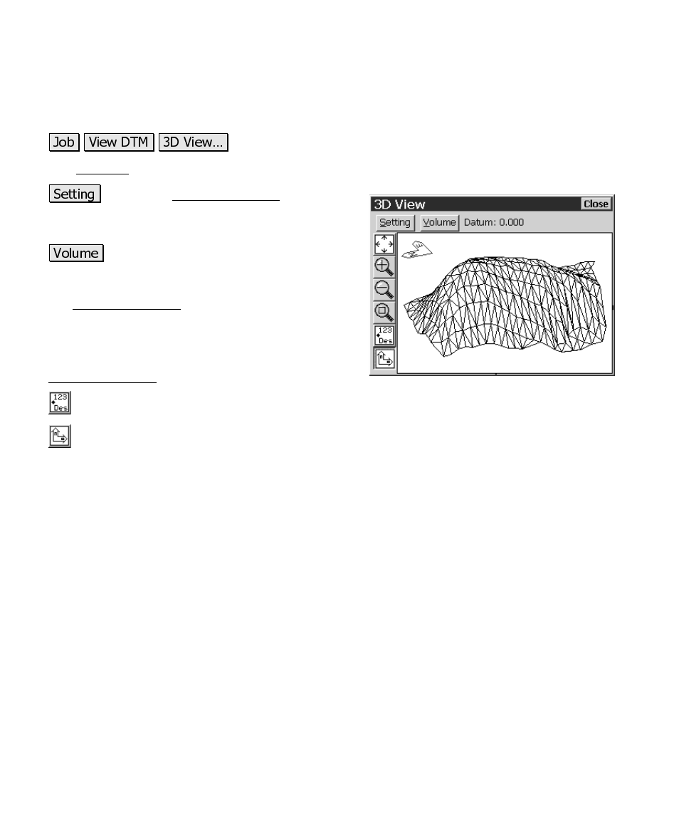3d view | Spectra Precision Survey Pro CE v3.6 User Manual User Manual | Page 221 / 407