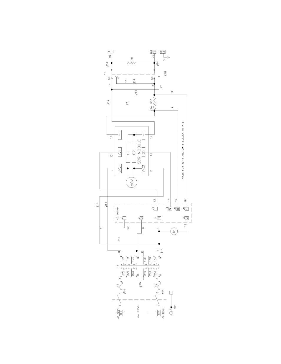 14 smart 7/10/15d 200v wiring, Mart, 7/10/15d | 200v, Iring, Igure, 230v | Walker Magnetics SMART-D SERIES User Manual | Page 34 / 42