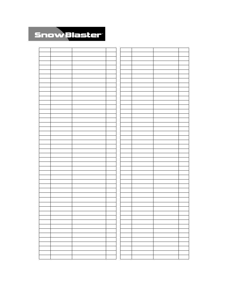 Parts list | WEN 56660 9 AMP Snow Shovel manual User Manual | Page 14 / 15